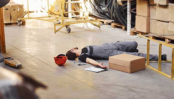 Slipping Accident at Work Claims
